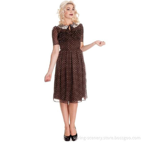 Best Sell High Quality Women Casual Short Sleeve Dress